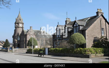 Inglis Memorial Hall Edzell Scotland  April 2015 Stock Photo