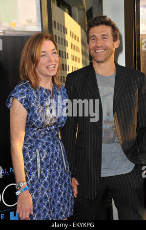 LOS ANGELES, CA - JUNE 21, 2012: Julianne Nicholson at the Los Angeles premiere for HBO's new series 'The Newsroom' at the Cinerama Dome, Hollywood. Stock Photo