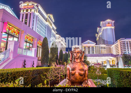 The Ceasars Palace in Las Vegas. Stock Photo