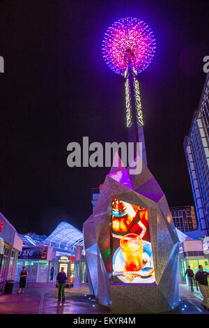 The Swarovski shop in Las Vegas Stock Photo