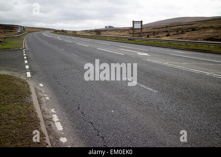 the A6 road through the top of the Glenshane Pass county derry northern ireland Stock Photo