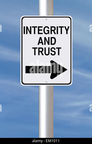 Integrity and Trust Stock Photo