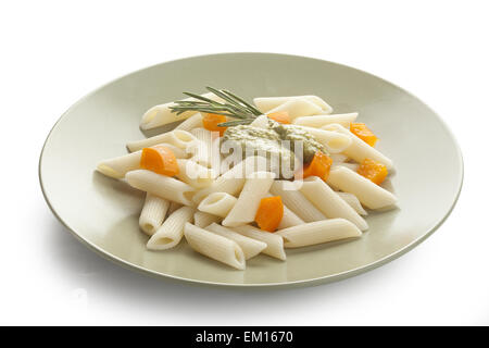 Pasta on the plate Stock Photo