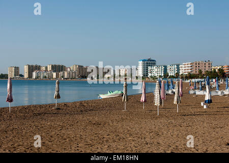 Türkei, Provinz Mersin (Icel), Silifke, Strand von Atakent / Susanoglu Stock Photo