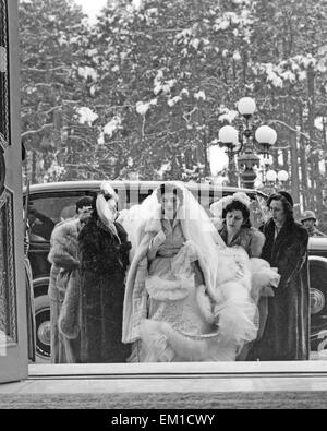 SORAYA (1932-2001) Queen of Iran in Switzerland  about 1965 Stock Photo