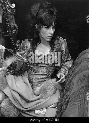 GRACE SLICK of Jefferson Airplane in August 1968. Photo Tony Gale Stock Photo