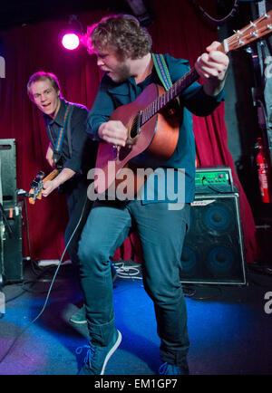 Putney, London, UK. 14th April, 2015. Benjamin Folke Thomas performs at The Half Moon, Putney, at the start of a 11 day tour, launching his new album 'Rogue State Mind'. Date 14/04/2015 Ref: Credit:  charlie bryan/Alamy Live News Stock Photo