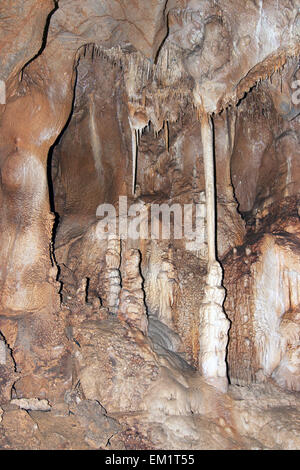 Javoricko stalactite caves Stock Photo