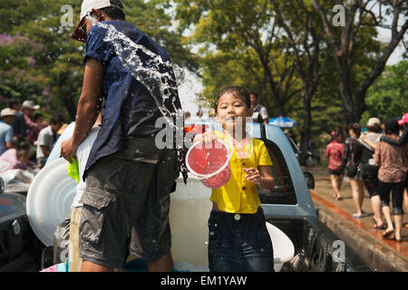 Songkraan Festival; Chiang Mai, Thailand Stock Photo