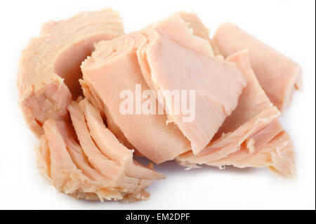 tuna steak isolated on white background Stock Photo