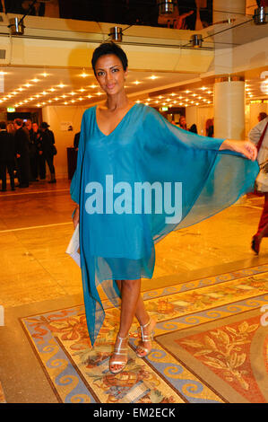 Hessischer Filmpreis 2014 awards at Alte Oper  Featuring: Dennenesch Zoude Where: Frankfurt, Germany When: 10 Oct 2014 Stock Photo