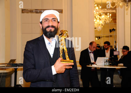 Hessischer Filmpreis 2014 awards at Alte Oper  Featuring: Numar Acar Where: Frankfurt, Germany When: 10 Oct 2014 Stock Photo