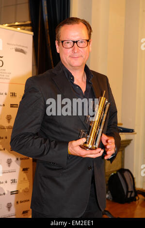 Hessischer Filmpreis 2014 awards at Alte Oper  Featuring: Matthias Brandt Where: Frankfurt, Germany When: 10 Oct 2014 Stock Photo