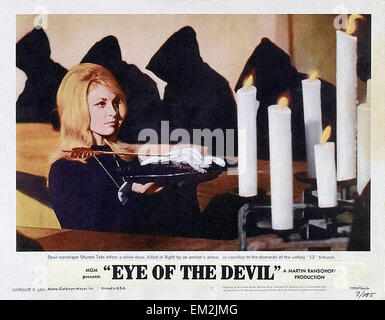 Eye of the Devil  - Movie Poster Stock Photo