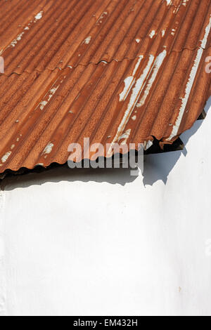 rusty corrugated roof on cob barn,Rusty, Tin, Roof, Culture, Metal, Corrugated Iron, Backgrounds, Textured, Iron - Metal, Rural Stock Photo