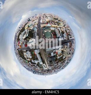 aerial view of national Opera in  Kiev, Ukraine Stock Photo