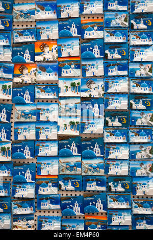 Griechenland, Kykladen, Santorini, Inselhauptstadt Fira, Souvenir Stock Photo