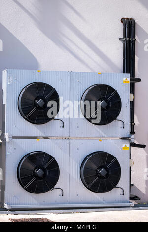 Air Conditioning fans Stock Photo