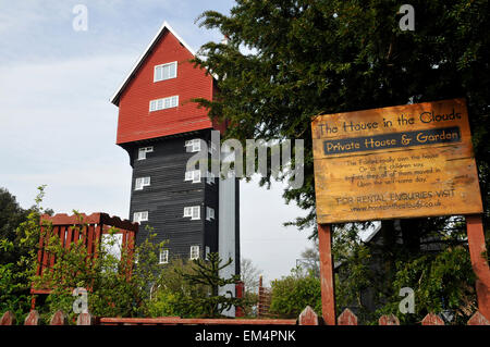 Converted former water tower the house in the clouds Thorpeness, Suffolk, England, GB, UK,  Europe Stock Photo
