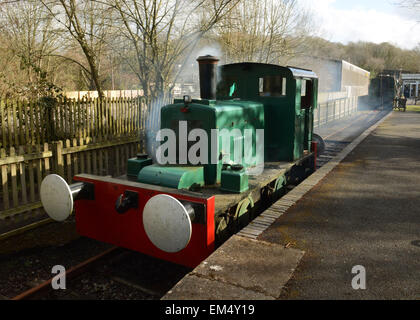 Tarka Valley Railway at Torrington Railway Station North Devon Stock Photo