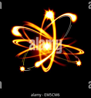 Atom image Stock Photo