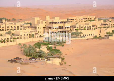 Qasr al Sarab Hotel by Anantara in Empty Quarter of Abu Dhabi United Arab Emirates Stock Photo