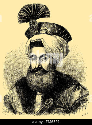 Mahmud II (1785  – 1839), 30th Sultan of the Ottoman Empire Stock Photo