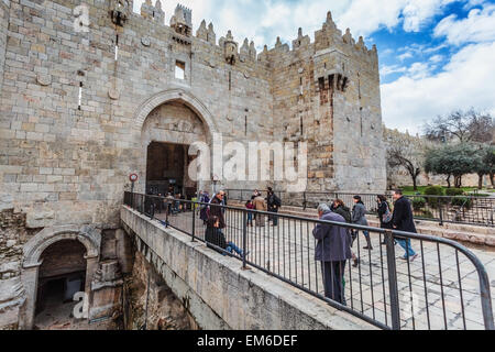 Byzantine Empire,Damascus Gate,Lower Gate,Cloud Stock Photo