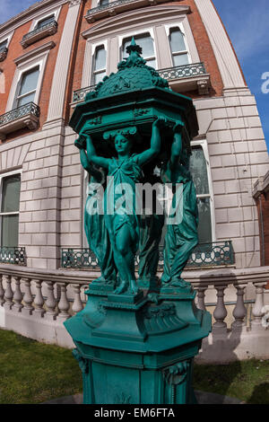Wallace Drinking Fountain, The Wallace Collection, London Stock Photo