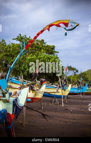 Craftsman Making Fish Nets in Probolinggo, East java, Indonesia