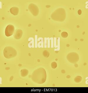 Vector Illustration of Cheese Seamless Pattern Stock Vector