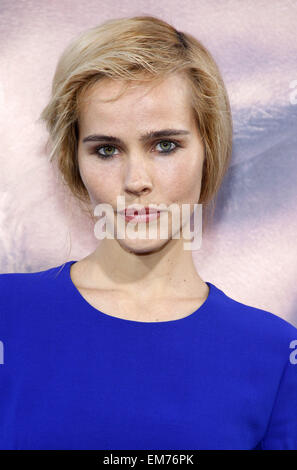 Isabel Lucas at the LA premiere of 'The Water Diviner' held at the TCL Chinese Theatre IMAX in Hollywood, USA on April 16, 2015. Stock Photo