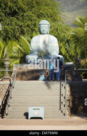 Buddha statue at the Jodo Mission. Lahaina. Maui Island. Hawaii. USA