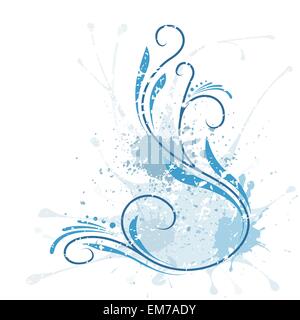 Floral Splash Stock Vector