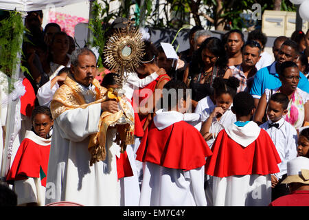 Catholic mass. Celebration of the Eucharist Stock Photo - Alamy