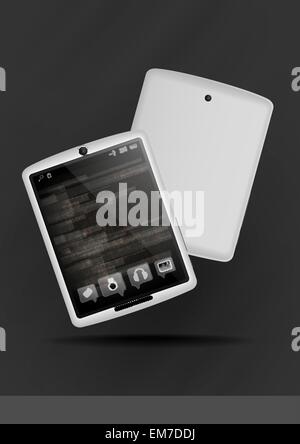 Tablet Pc & Mobile Phone. Stock Vector