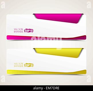 banner design Stock Vector