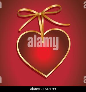 Red Heart vector illustration Stock Vector Image & Art - Alamy