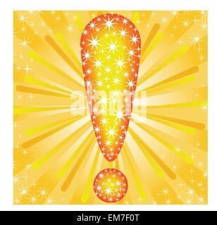 Exclamation mark Stock Vector