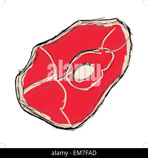 steak Stock Vector