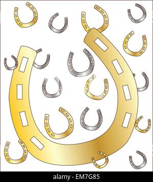 Horseshoe Stock Vector