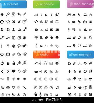 Vector icons Stock Vector