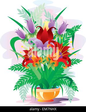 Bouquet of flowers Stock Vector Image & Art - Alamy