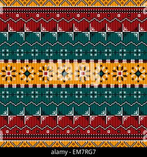 Balkan style ethno country carpet Stock Vector
