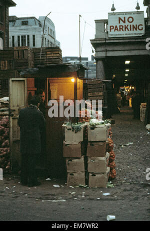 The old Covent Garden Market London 1973 Stock Photo