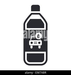 Cartoon -big plastic bottle with handle Royalty Free Vector