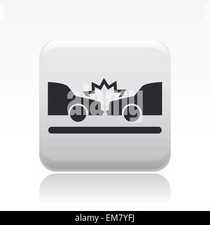 Vector illustration of isolated crash icon Stock Vector Image & Art - Alamy