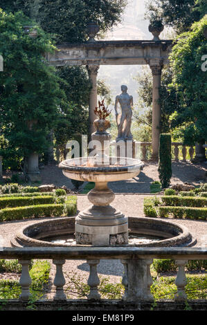 Villa La Pietra, Florence, Italy. Once the home of Sir Harold Acton, now owned by New York University Stock Photo