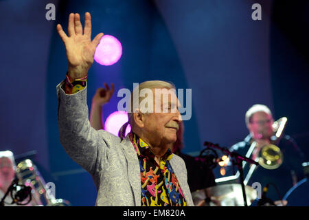 James Last farewell concert 'Non Stop Music in Concert 2015' on April 15, 2015 at the Swiss Life Hall in Hanover./picture alliance Stock Photo