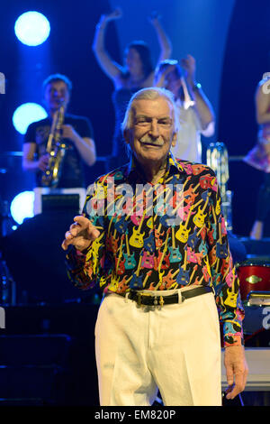 James Last farewell concert 'Non Stop Music in Concert 2015' on April 15, 2015 at the Swiss Life Hall in Hanover./picture alliance Stock Photo